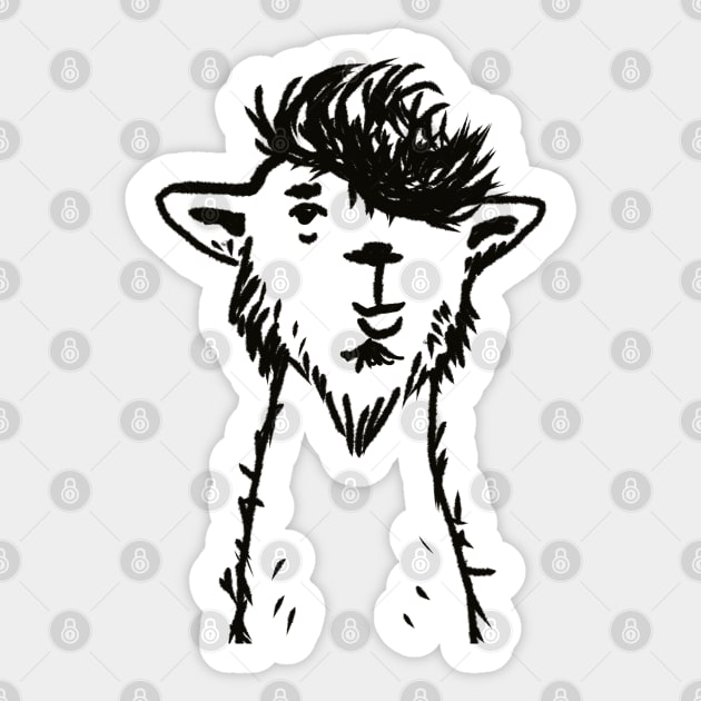 lama Sticker by barbasantara